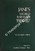 Jane's World Railways 1986-87 by ALLEN, Geoffrey Freeman (ed.)